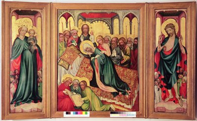 Roudnice Triptych (c.1400-10) by Czech School